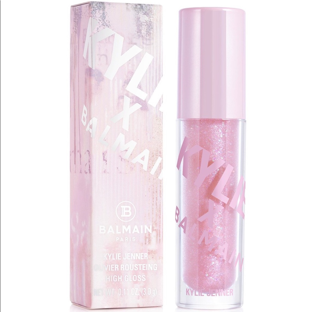Kylie x Balmain high gloss